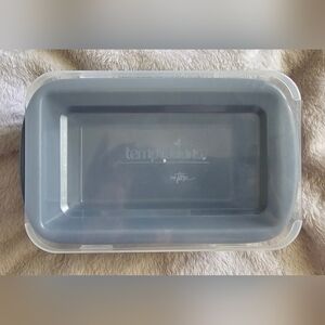 Temptations Gray 12oz Serving/Loaf Dish With Lid